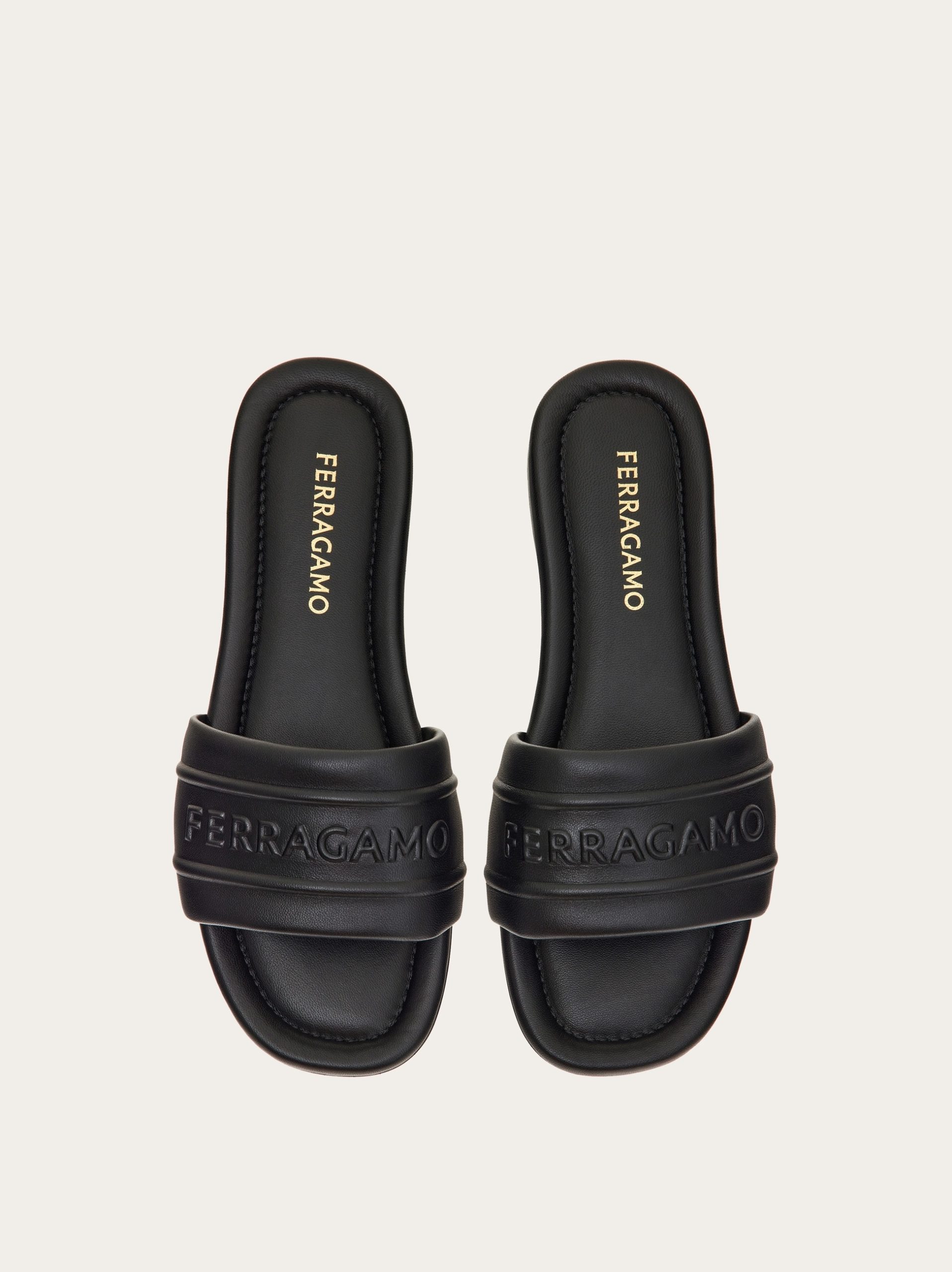 Ferragamo Slide with logo - Image 4